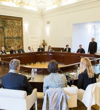  Biskup Šaško primio sudionike simpozija „Nada u budućnost: Iskustva mladih u komunizmu, od tranzicije do demokracije i danas“
